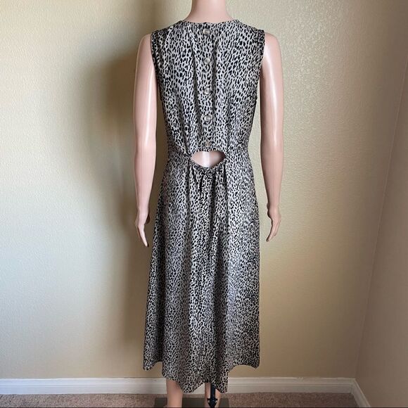 🖤 Beachlunchlounge Collection Leopard Print Dress Size Small - Picture 5 of 9